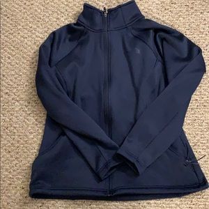 Navy Blue North Face Jacket